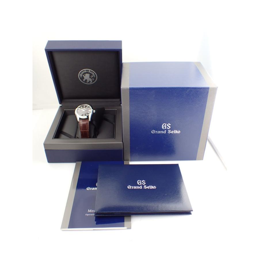 グランドセイコー 9Sメカニカル ブラウン文字盤 デイト クロコダイルストラップ SBGR289(9S65-00B0) 新品仕上げ済 | Grand Seiko | 10