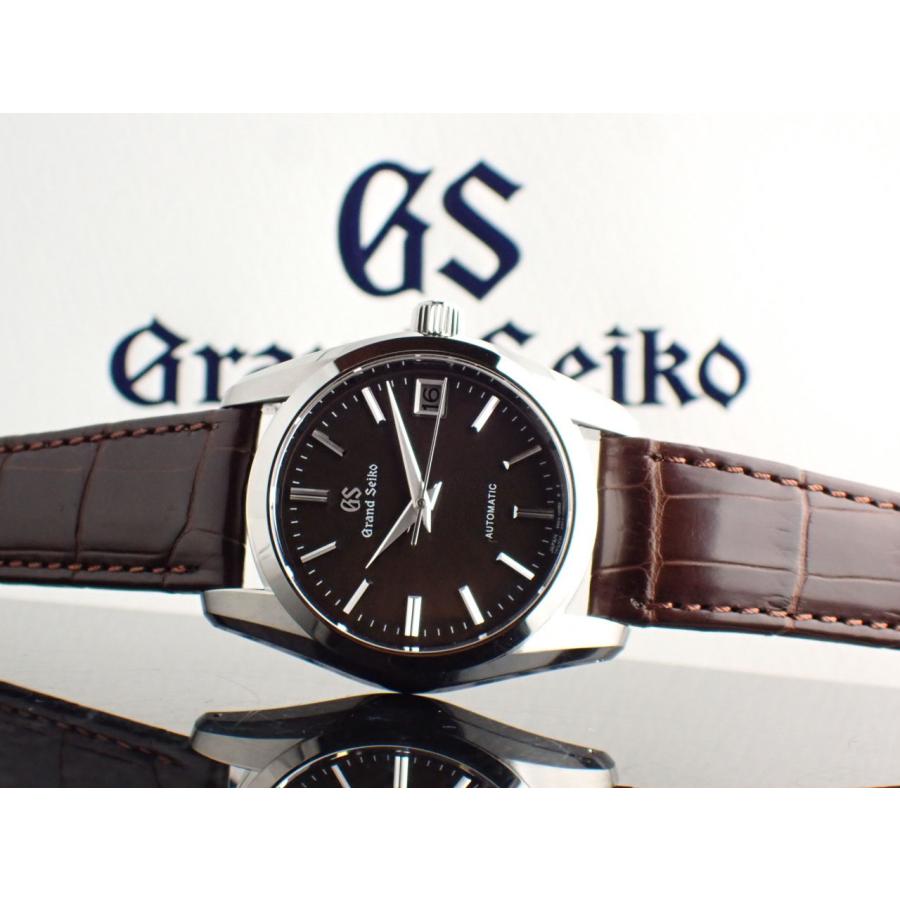 グランドセイコー 9Sメカニカル ブラウン文字盤 デイト クロコダイルストラップ SBGR289(9S65-00B0) 新品仕上げ済 | Grand Seiko | 12