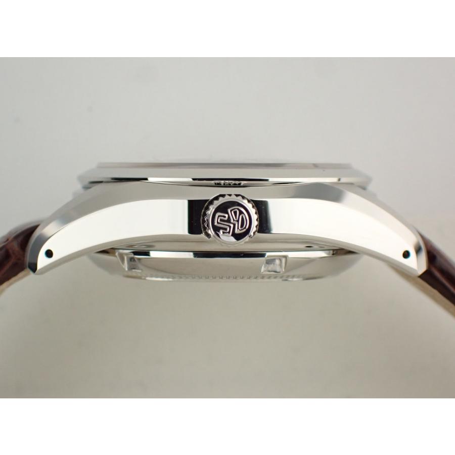 グランドセイコー 9Sメカニカル ブラウン文字盤 デイト クロコダイルストラップ SBGR289(9S65-00B0) 新品仕上げ済 | Grand Seiko | 04