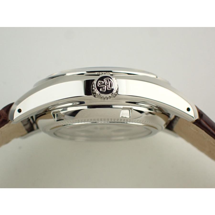グランドセイコー 9Sメカニカル ブラウン文字盤 デイト クロコダイルストラップ SBGR289(9S65-00B0) 新品仕上げ済 | Grand Seiko | 05