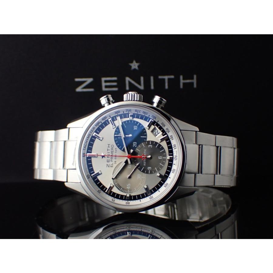 ゼニス ZENITH　クラス CLASS　エルプリメロ　文字盤・シルバーホワイト ホワイトラッカー仕上げの文字盤が美しい エル・プリメロ クラシック