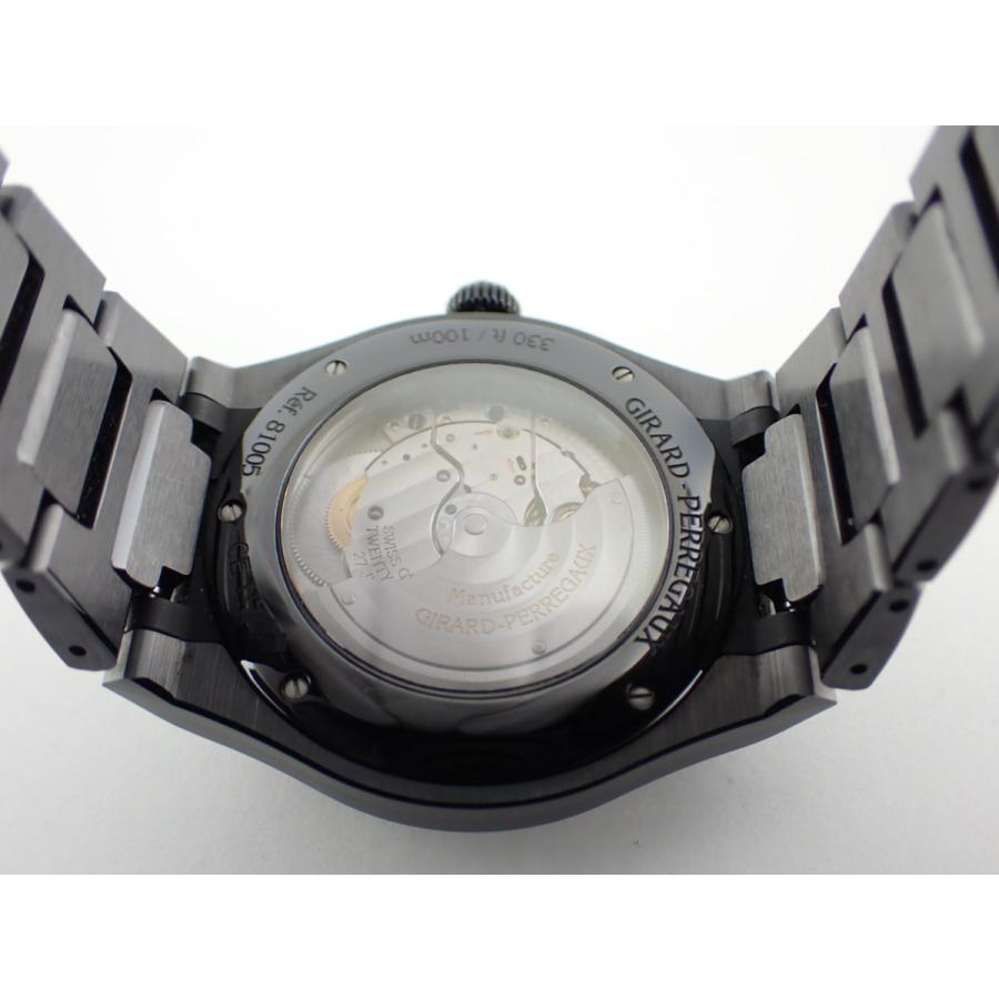 ジラールペルゴ ロレアート 38mm セラミック ブラック文字盤 81005-32
