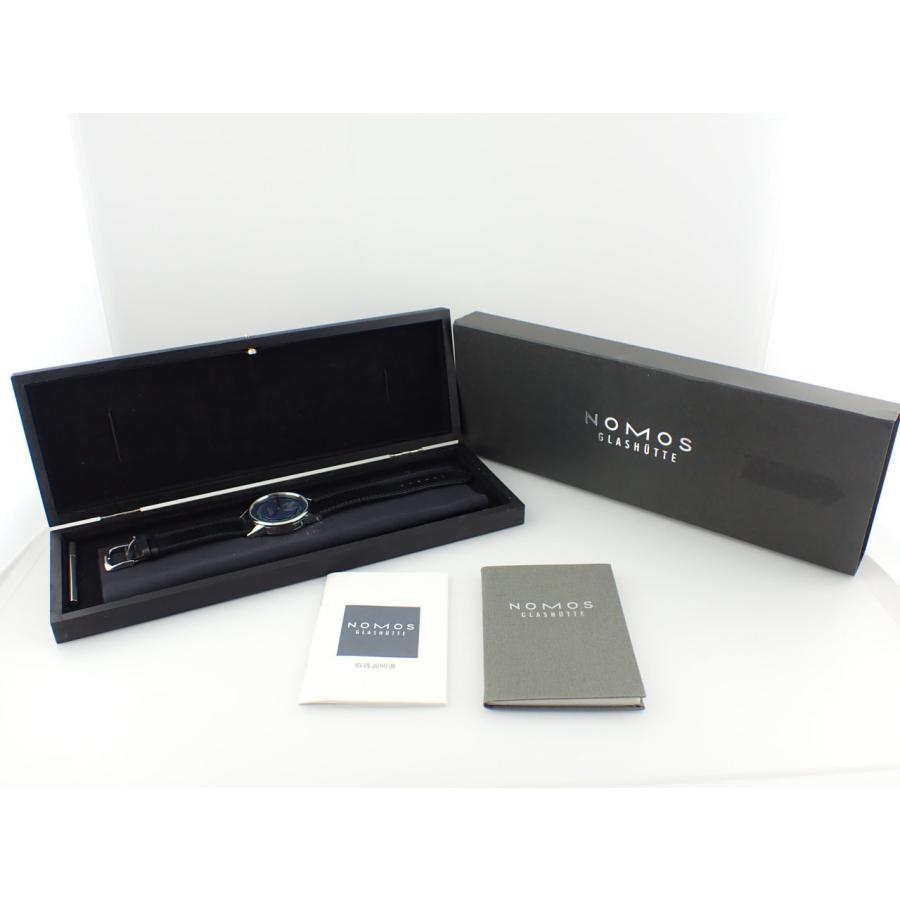 ノモス チューリッヒ ワールドタイマー ミッドナイトブルー ZR1X4BL2 新品仕上げ済 | NOMOS GLASHUETTE | 10