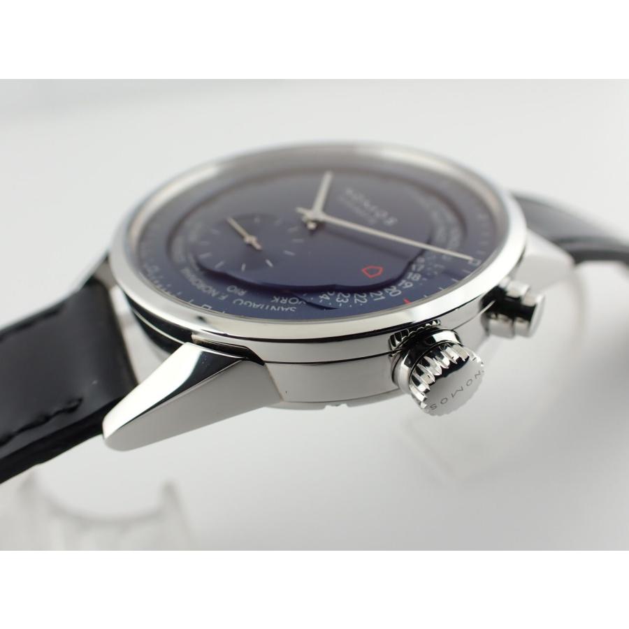 ノモス チューリッヒ ワールドタイマー ミッドナイトブルー ZR1X4BL2 新品仕上げ済 | NOMOS GLASHUETTE | 02