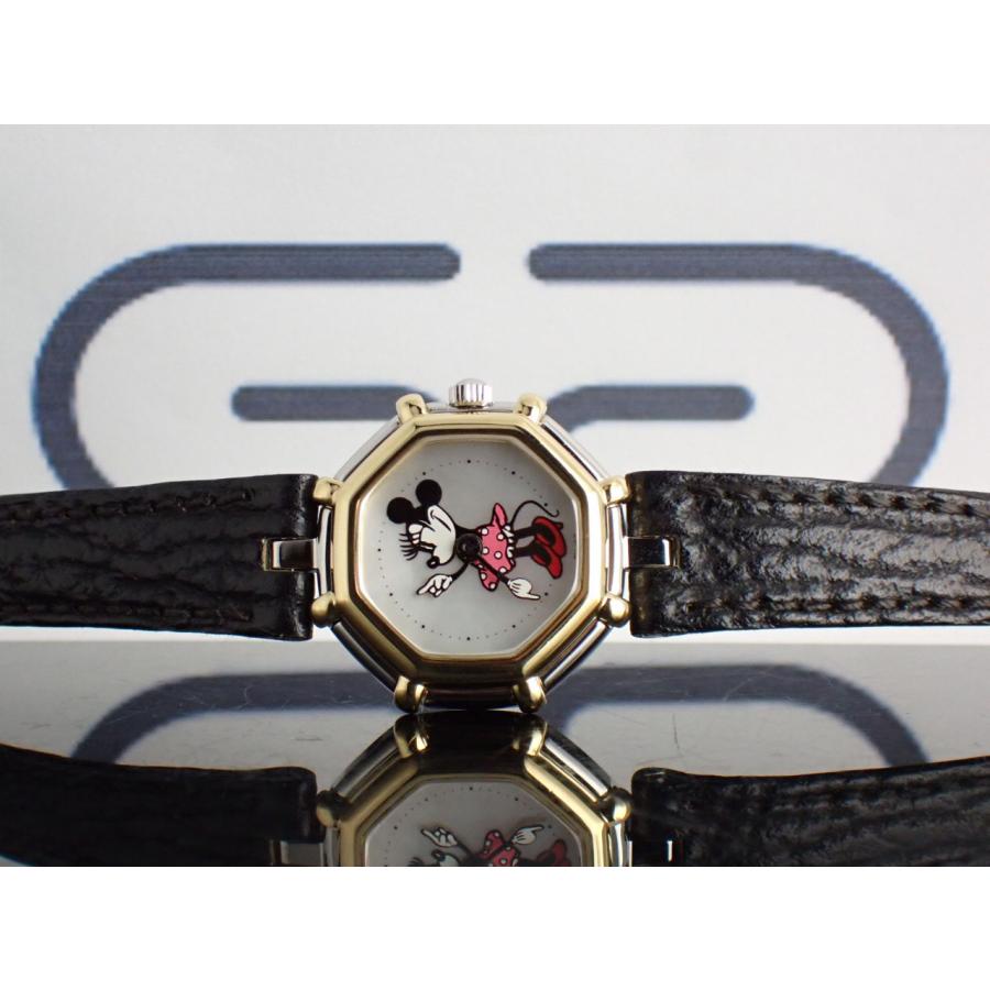 ジェラルド・ジェンタ レトロファンタジー ミニーマウス オクタゴン ブラックレザーベルト G.2899.7 新品仕上げ済 | ジェラルド・ジェンタ | 12