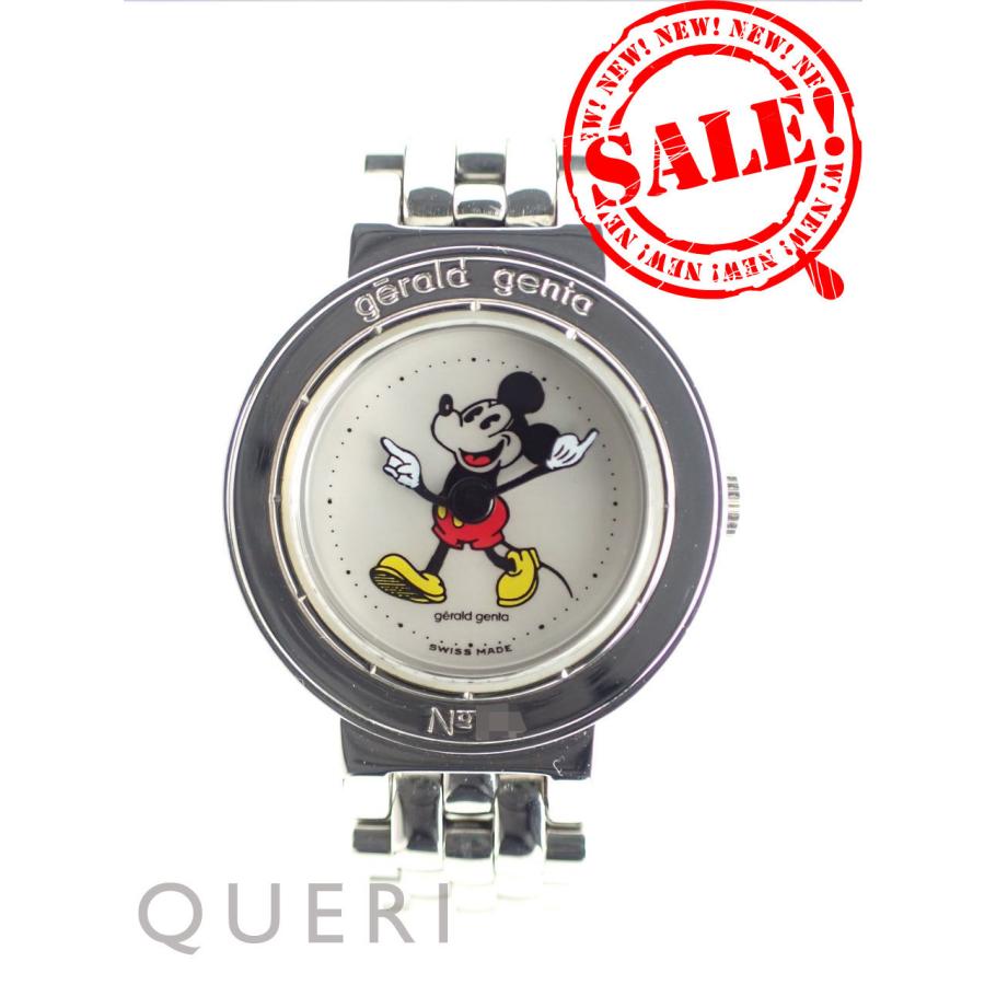 ジェラルドジェンタ 希少 レトロファンタジー ミッキーマウス レディース G.3338.7 新品仕上げ済 | ジェラルド・ジェンタ