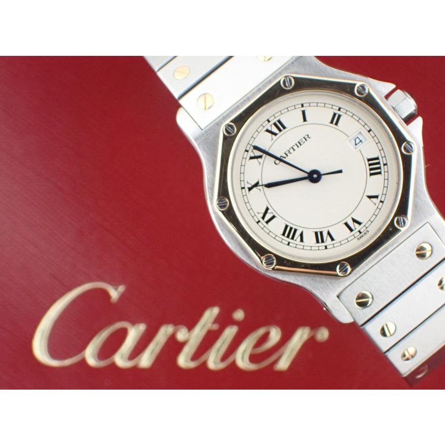 SANTOS DE CARTIER カルティエ サントス オクタゴン クォーツ