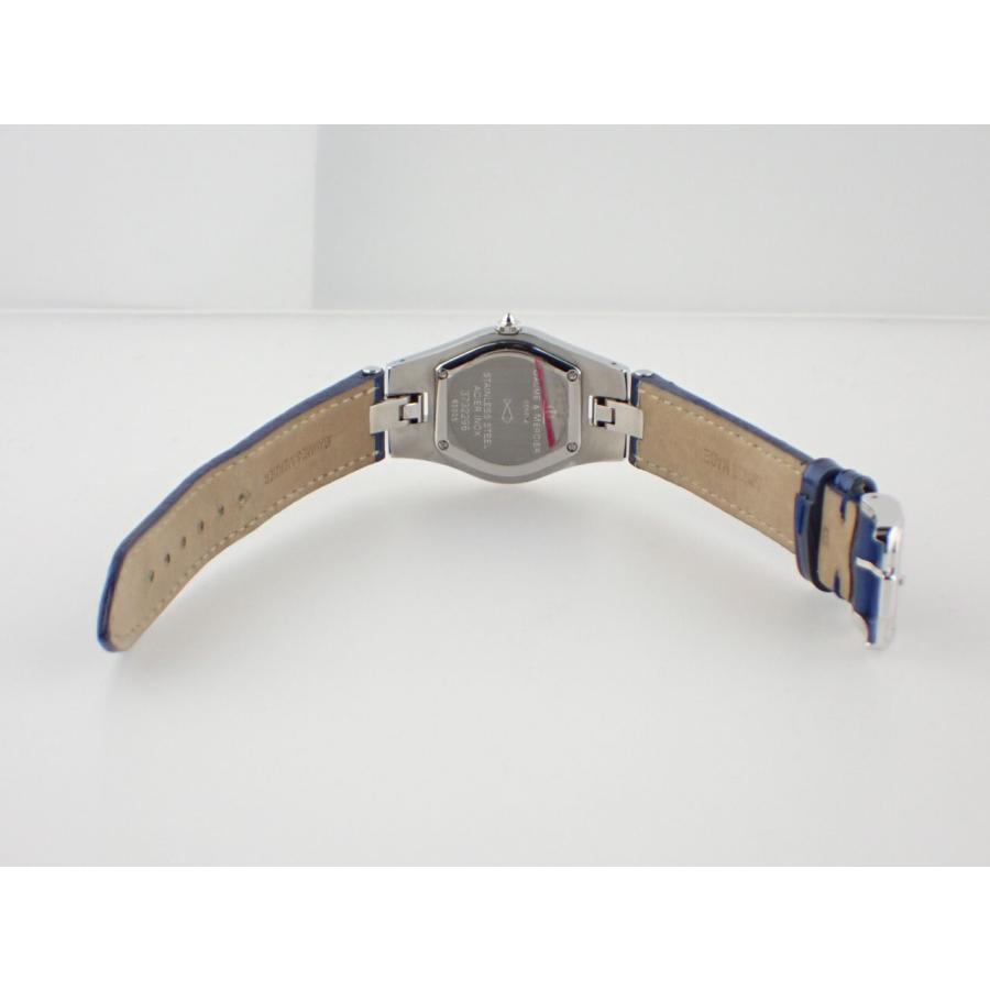 電池交換済 BAUME&amp;MERCIER ボーム&amp;メルシェ リビエラ ダイヤベゼル MV045057 ダイヤモンド 11Pダイヤ デイト 白 ホワイトシェル SS ステンレス レディース クォーツ リヴィエラ【6ヶ月保証】【腕時計】【中古】 BAUME&MERCIER - 電池交換済 BAUME＆MERCIER ボーム&メルシェ リビエラ