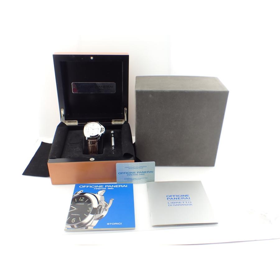 パネライ ルミノールマリーナ C番 ホワイト文字盤 PAM00003 新品仕上げ済 |  | 11