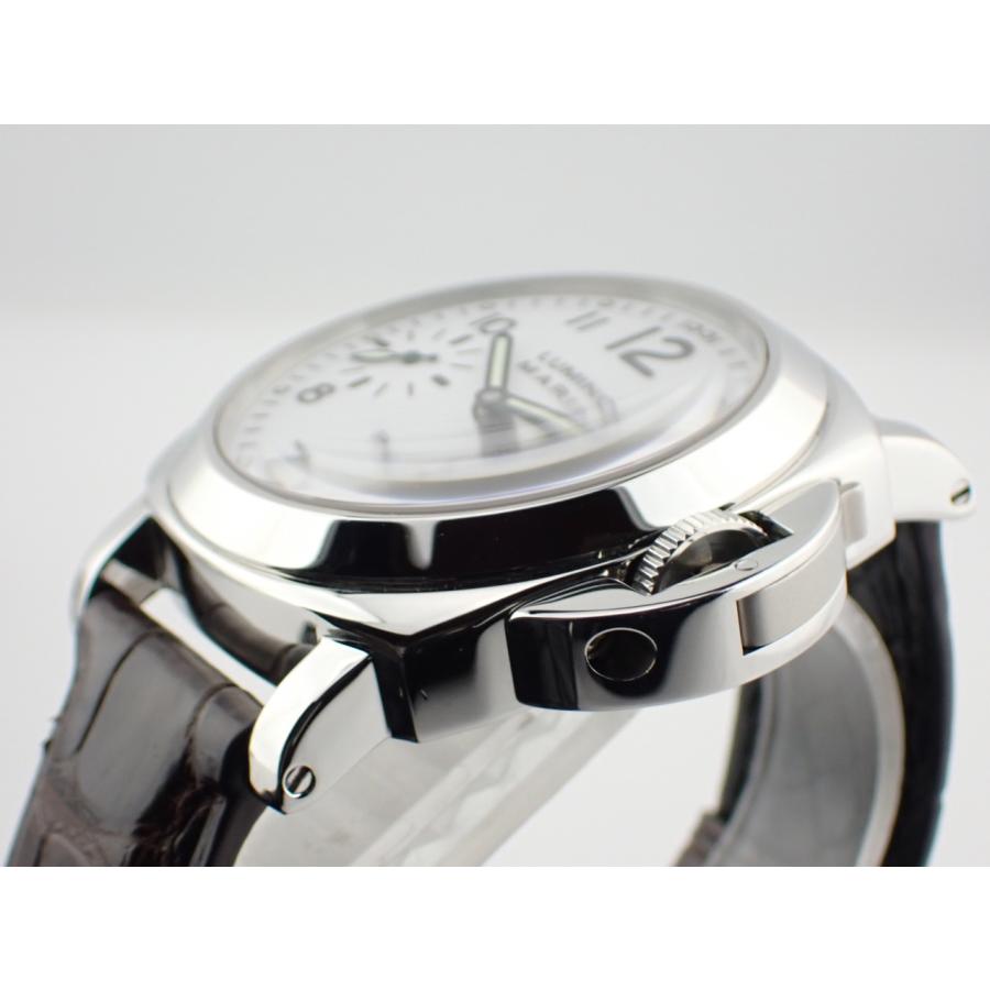 パネライ ルミノールマリーナ C番 ホワイト文字盤 PAM00003 新品仕上げ済 |  | 02