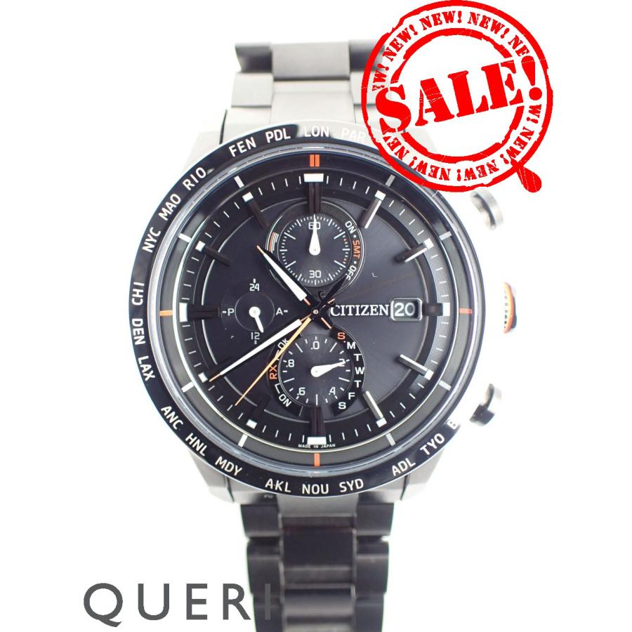 ATTESA（CITIZEN） シチズン アテッサ ACTライン ブラックチタンモデル 