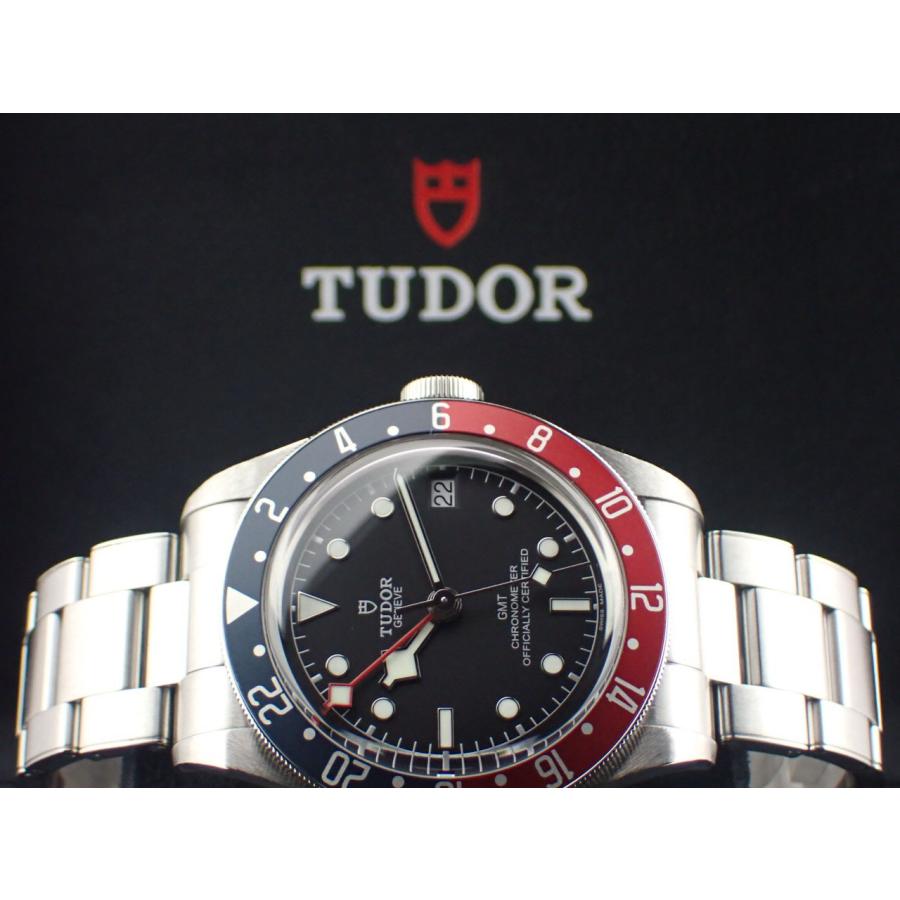 チューダー ブラックベイ GMT ペプシカラーベゼル 79830RB 新品仕上げ