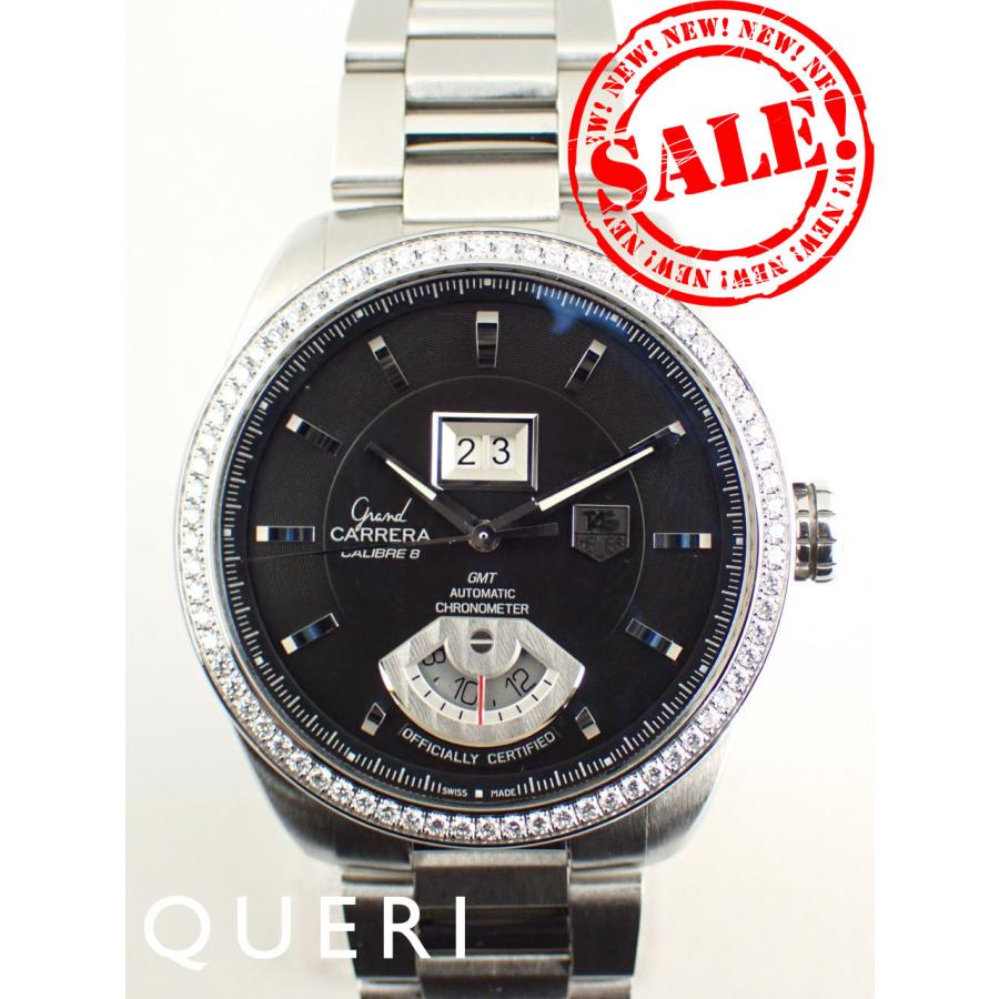 TAG HEUER タグホイヤー グランドカレラ キャリバー8 ブラック文字盤  