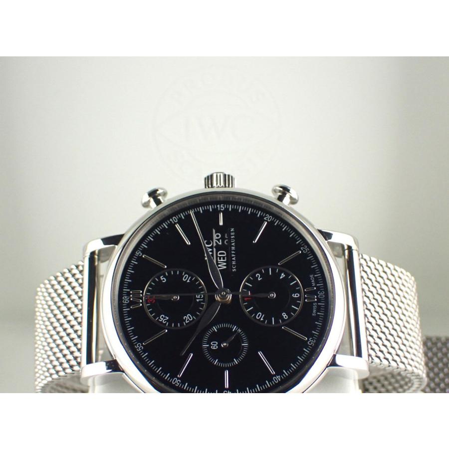 IWC ポートフィノ クロノグラフ ブラック文字盤 IW391010 新品仕上げ済 | ポートフィノ | 11