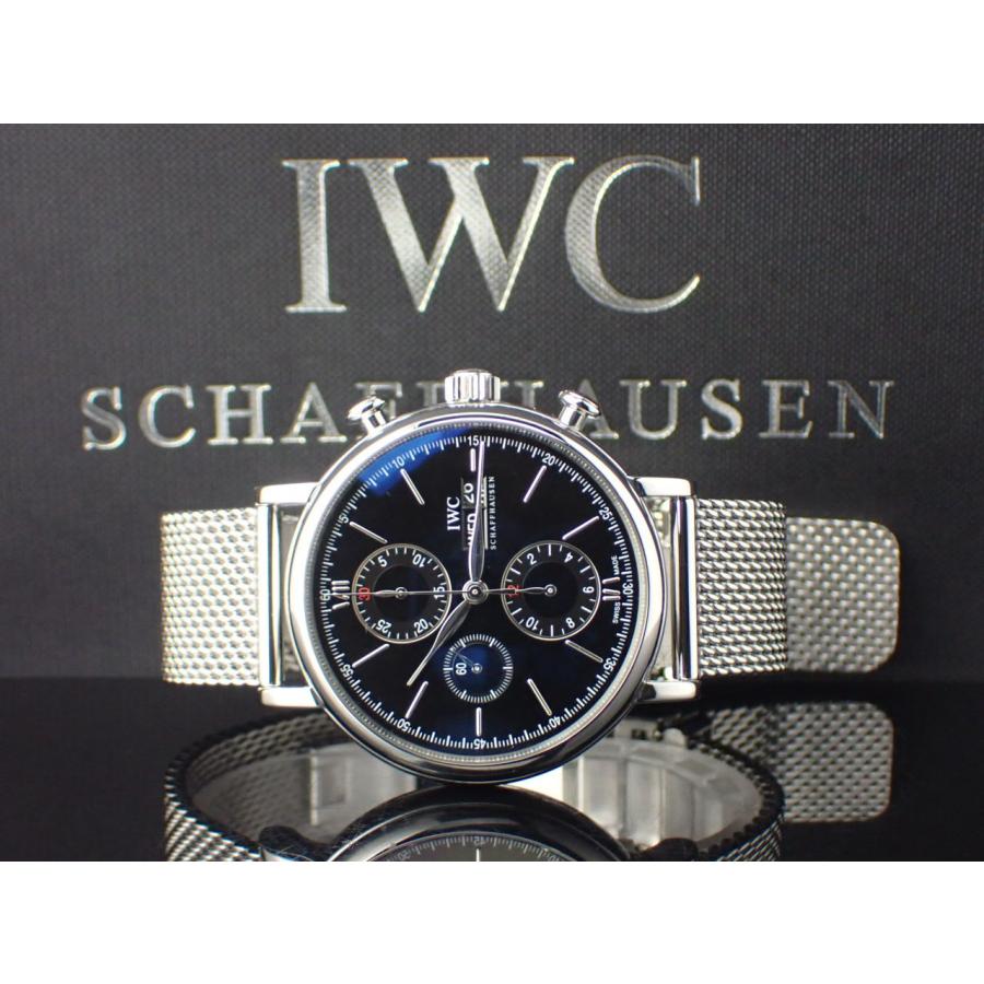 IWC ポートフィノ クロノグラフ ブラック文字盤 IW391010 新品仕上げ済 | ポートフィノ | 12