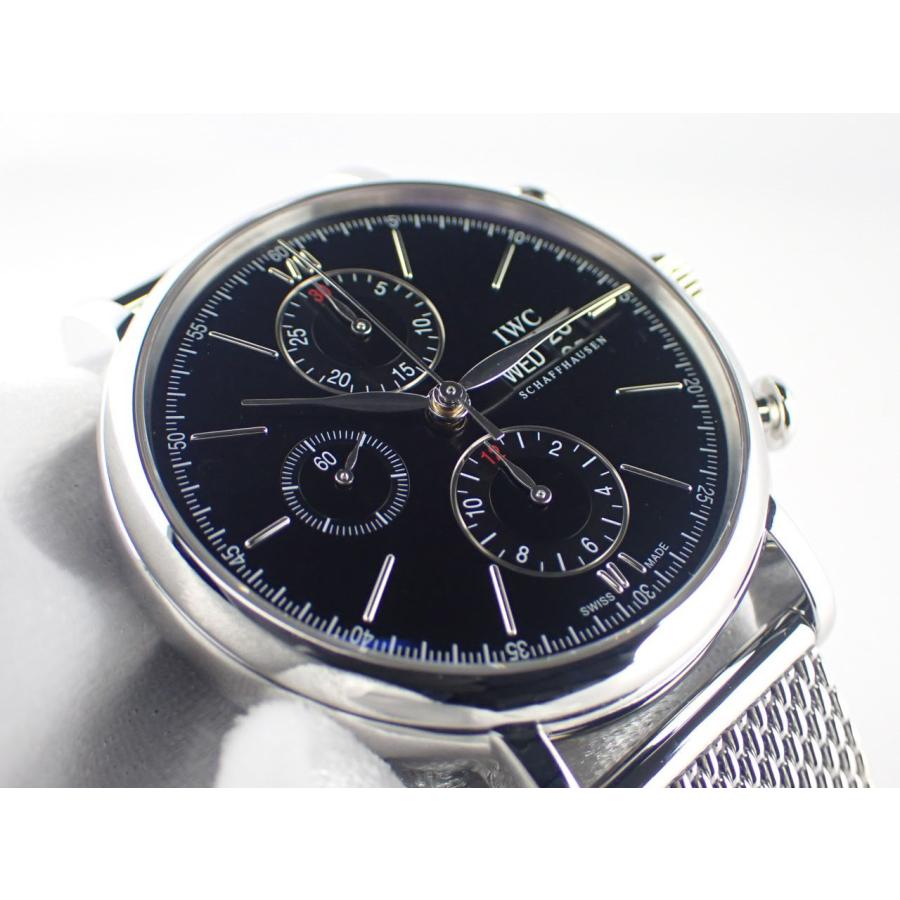IWC ポートフィノ クロノグラフ ブラック文字盤 IW391010 新品仕上げ済 | ポートフィノ | 01