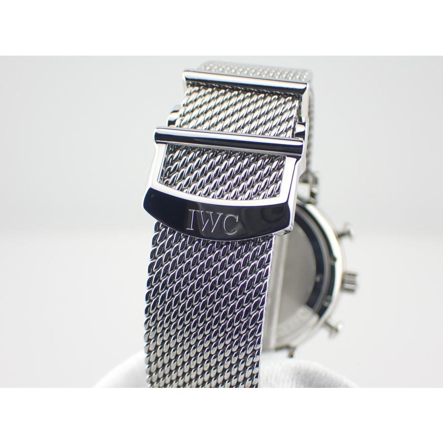 IWC ポートフィノ クロノグラフ ブラック文字盤 IW391010 新品仕上げ済 | ポートフィノ | 08