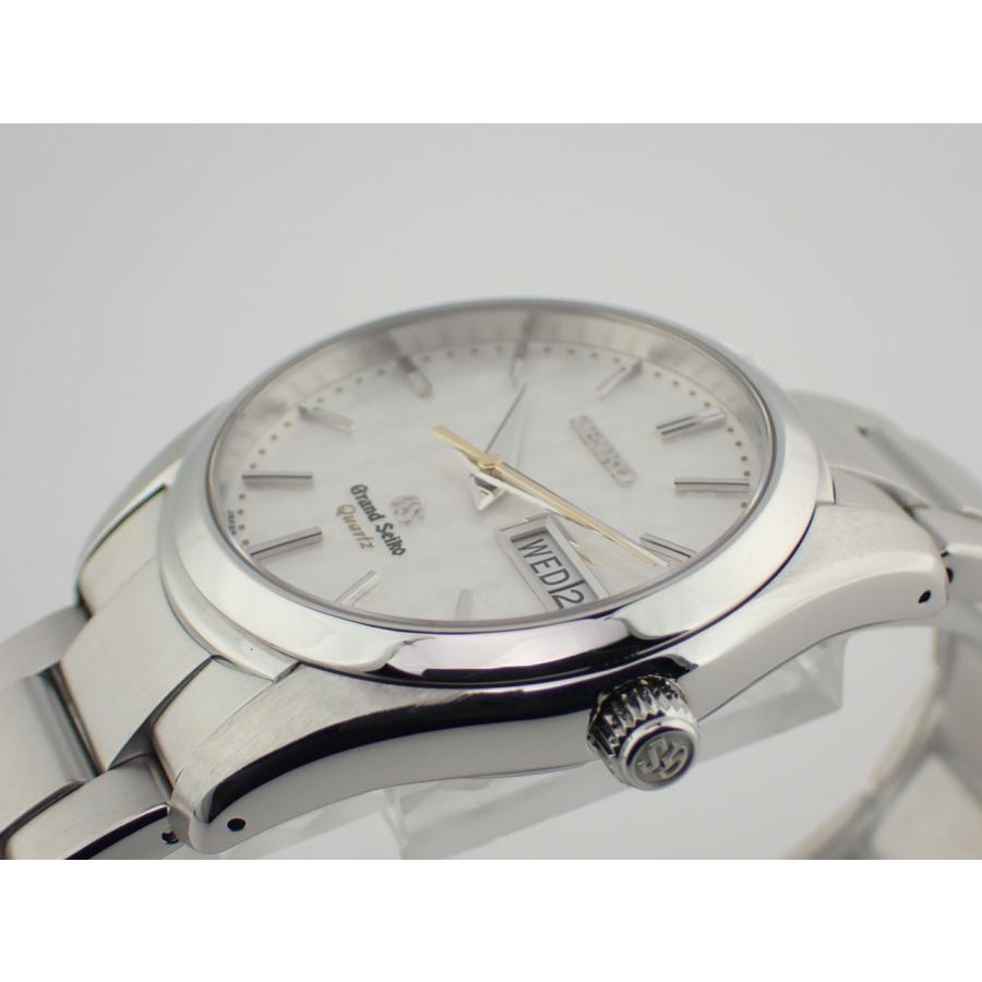 時計 SEIKO Grand Seiko 9F83 OABO 質屋 稼働 腕時計 グランドセイコー 9F83-0AB0 シルバー色文字盤