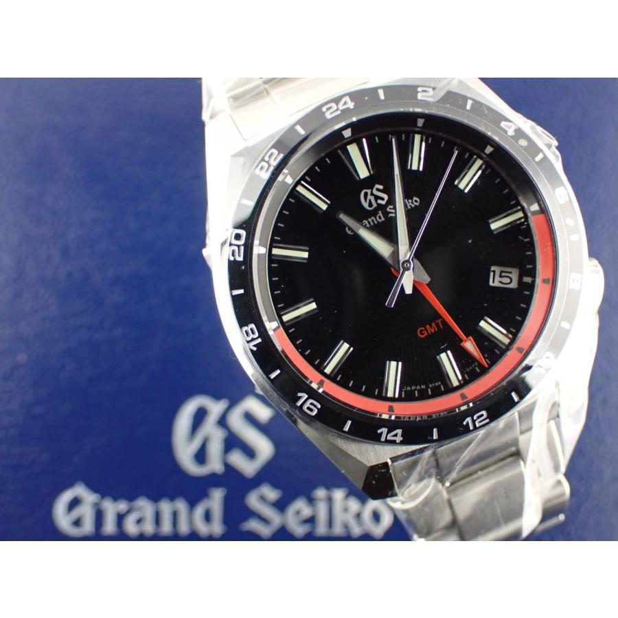 Grand Seiko グランドセイコー 9Fクォーツ GMT ブラック文字盤 SBGN019