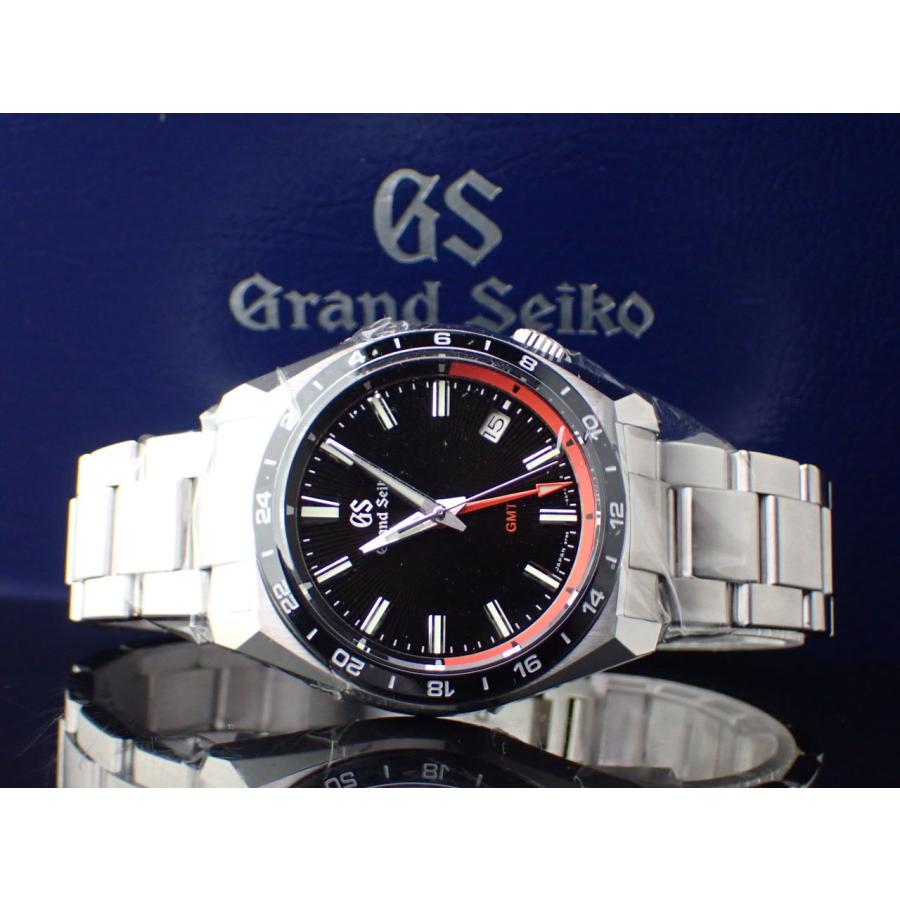 Grand Seiko グランドセイコー 9Fクォーツ GMT ブラック文字盤 SBGN019