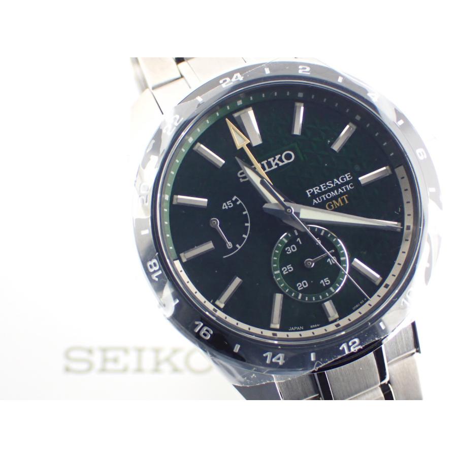 SEIKO（セイコー） プレサージュ GMT シャープエッジドシリーズSARF003 
