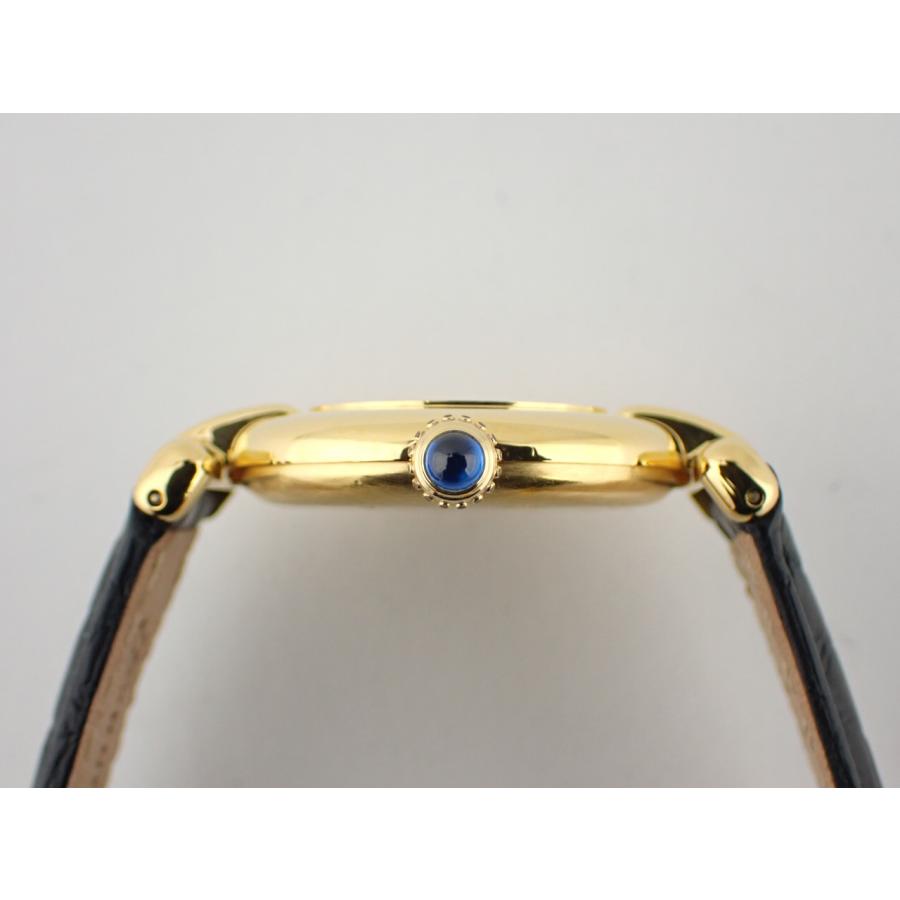 カルティエ 生産終了 マストドゥカルティエ コリゼ SM ヴェルメイユ ブラック文字盤 CRW100753 新品仕上げ済 | Cartier | 04