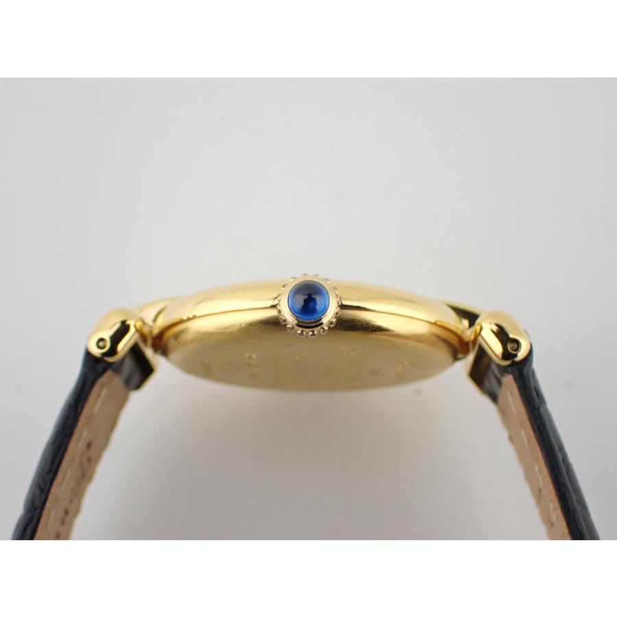 カルティエ 生産終了 マストドゥカルティエ コリゼ SM ヴェルメイユ ブラック文字盤 CRW100753 新品仕上げ済 | Cartier | 05