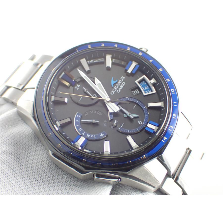 カシオ オシアナス Bluetooth搭載モデル チタン 訳有特価 OCW-G2000G-1AJF 中古 | OCEANUS | 01