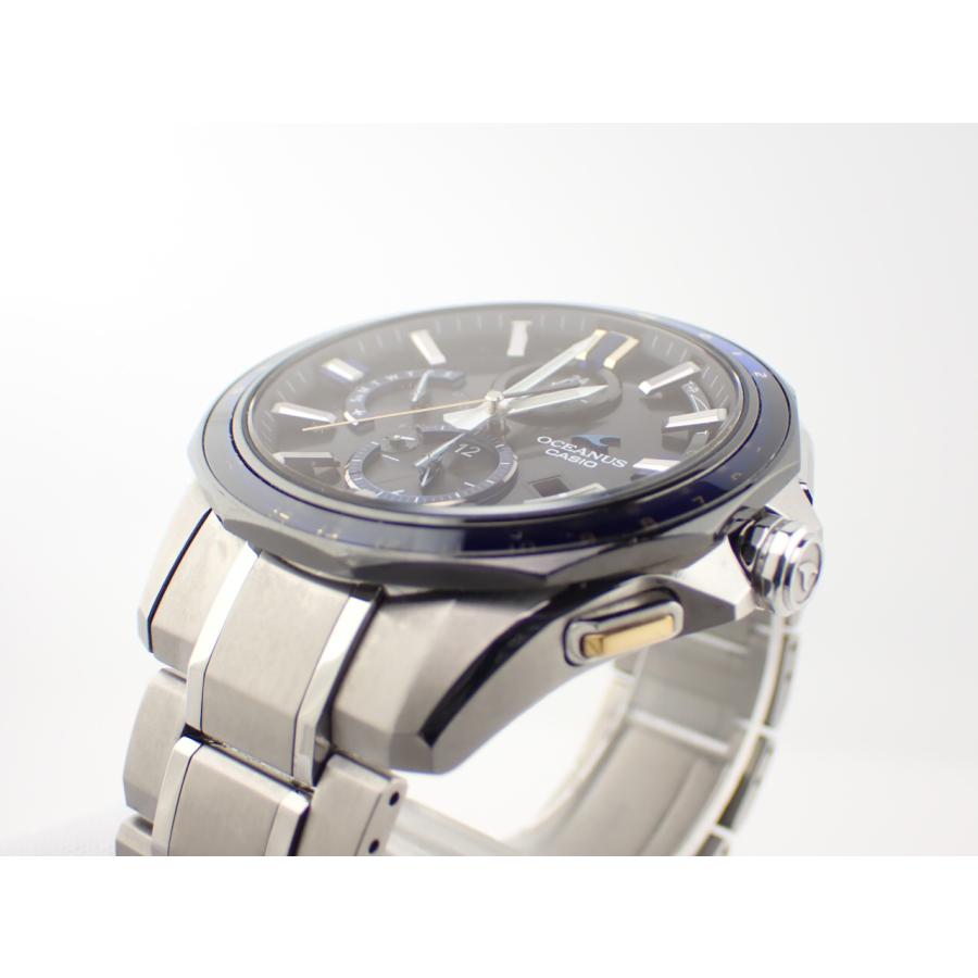 カシオ オシアナス Bluetooth搭載モデル チタン 訳有特価 OCW-G2000G-1AJF 中古 | OCEANUS | 02