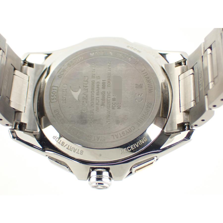 カシオ オシアナス Bluetooth搭載モデル チタン 訳有特価 OCW-G2000G-1AJF 中古 | OCEANUS | 07