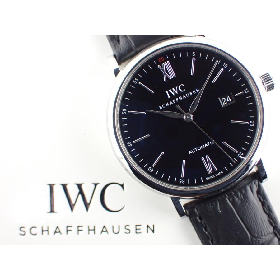 IWC ポートフィノ オートマチック ブラック文字盤 IW356502 新品仕上げ済 | ポートフィノ | 11