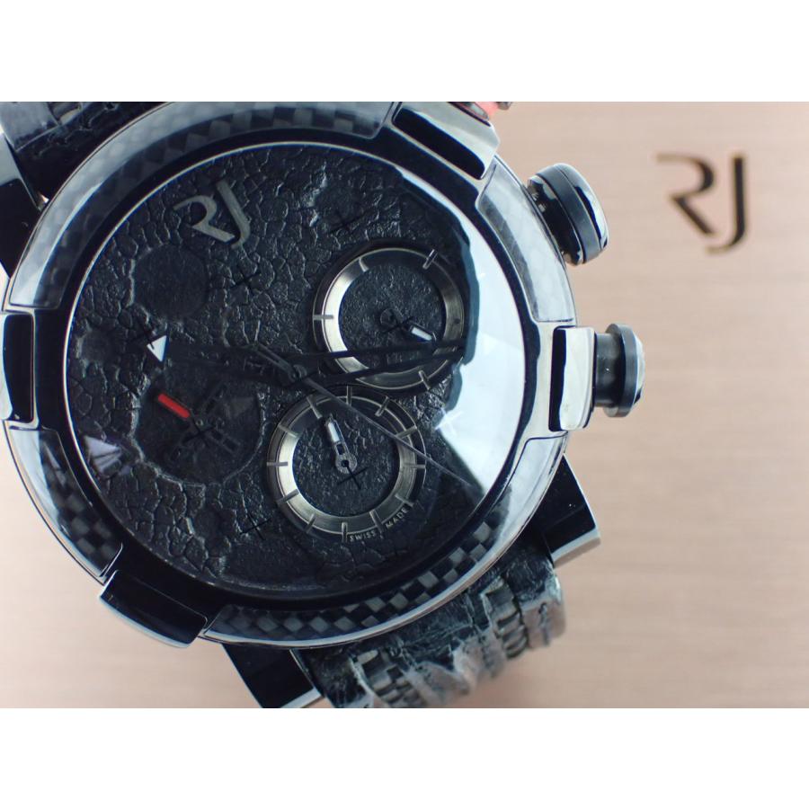 ロマンジェローム 生産終了 ムーンダスト DNA ブラック文字盤 RJ.M.CH.001.01 中古美品 | ROMAIN JEROME | 12