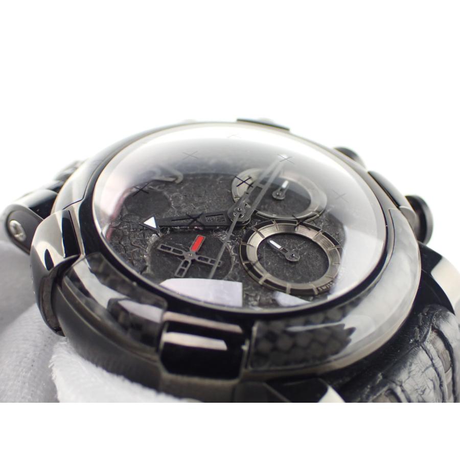 ロマンジェローム 生産終了 ムーンダスト DNA ブラック文字盤 RJ.M.CH.001.01 中古美品 | ROMAIN JEROME | 01
