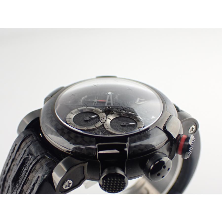 ロマンジェローム 生産終了 ムーンダスト DNA ブラック文字盤 RJ.M.CH.001.01 中古美品 | ROMAIN JEROME | 02