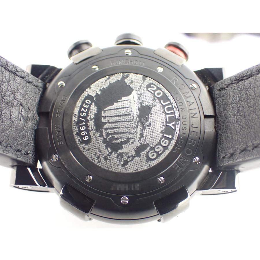 ロマンジェローム 生産終了 ムーンダスト DNA ブラック文字盤 RJ.M.CH.001.01 中古美品 | ROMAIN JEROME | 07