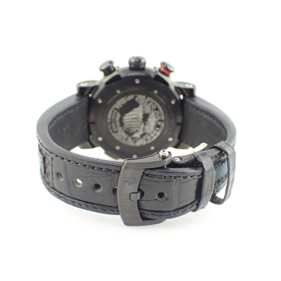 ロマンジェローム 生産終了 ムーンダスト DNA ブラック文字盤 RJ.M.CH.001.01 中古美品 | ROMAIN JEROME | 09