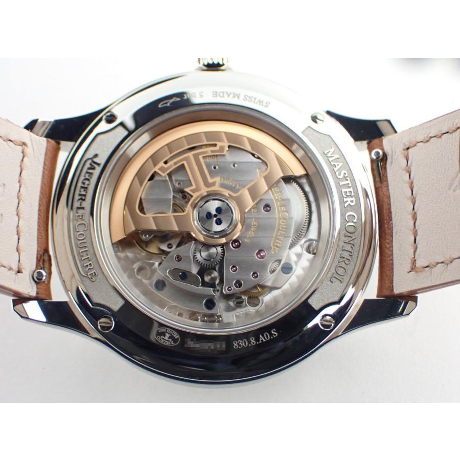 ジャガールクルト マスターコントロール デイト シルバー文字盤 メンズ Q4018420 中古美品 | JAEGER-LECOULTRE | 07