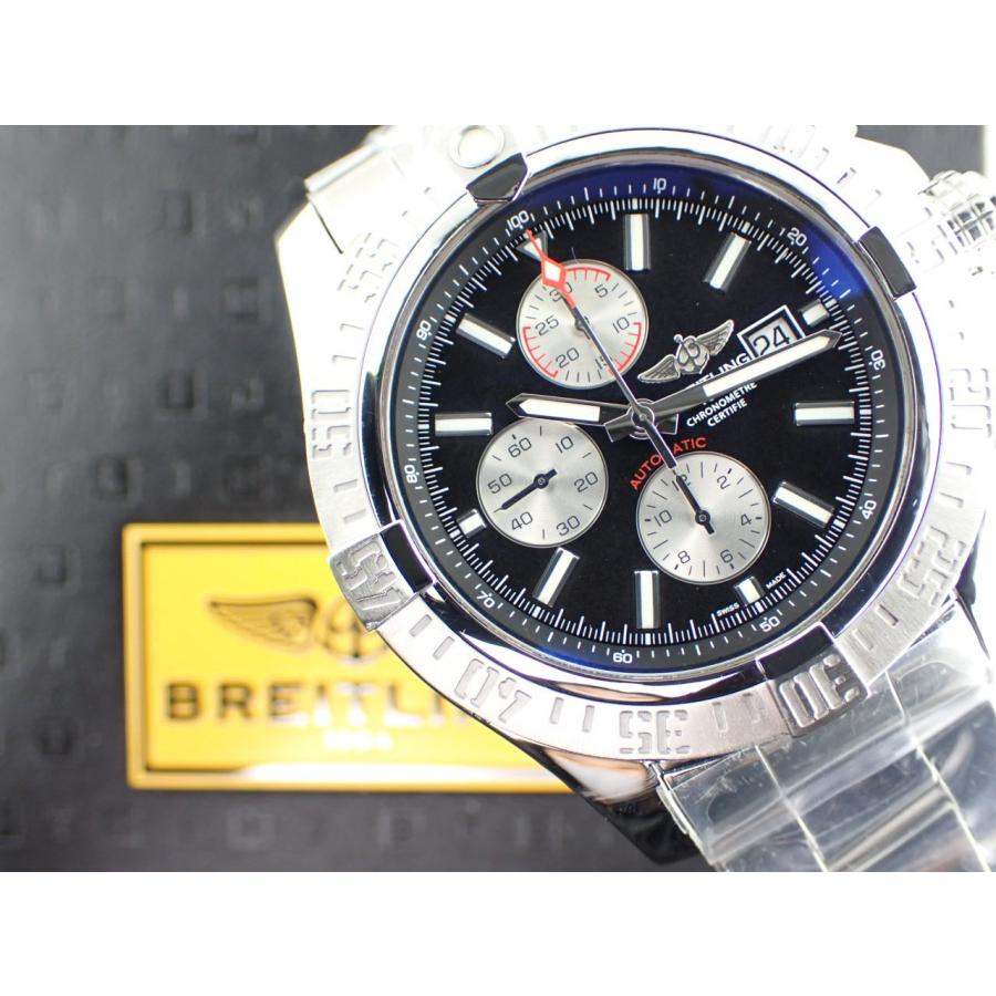 ブライトリング スーパーアベンジャー? クロノグラフ ブラック文字盤 A1337111/BC29(A13371) 新品仕上げ済 | アベンジャー | 11