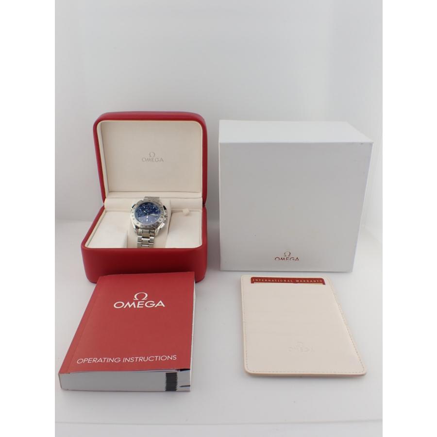 オメガ スピードマスター スプリットセコンド ブルー文字盤 3540.80.00 新品仕上げ済 | OMEGA | 11