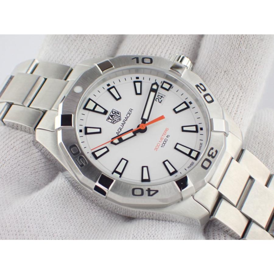 TAG HEUER（タグ・ホイヤー） アクアレーサー 300m防水 ホワイト文字盤
