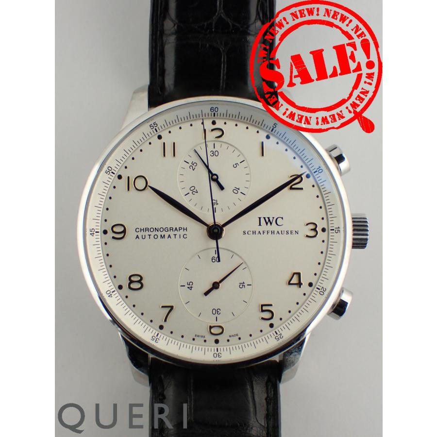 IWC ポルトギーゼ クロノグラフ オートマティック ホワイト文字盤 IW371401 新品仕上げ済 | ポルトギーゼ