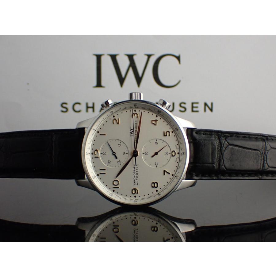 IWC ポルトギーゼ クロノグラフ オートマティック ホワイト文字盤 IW371401 新品仕上げ済 | ポルトギーゼ | 12