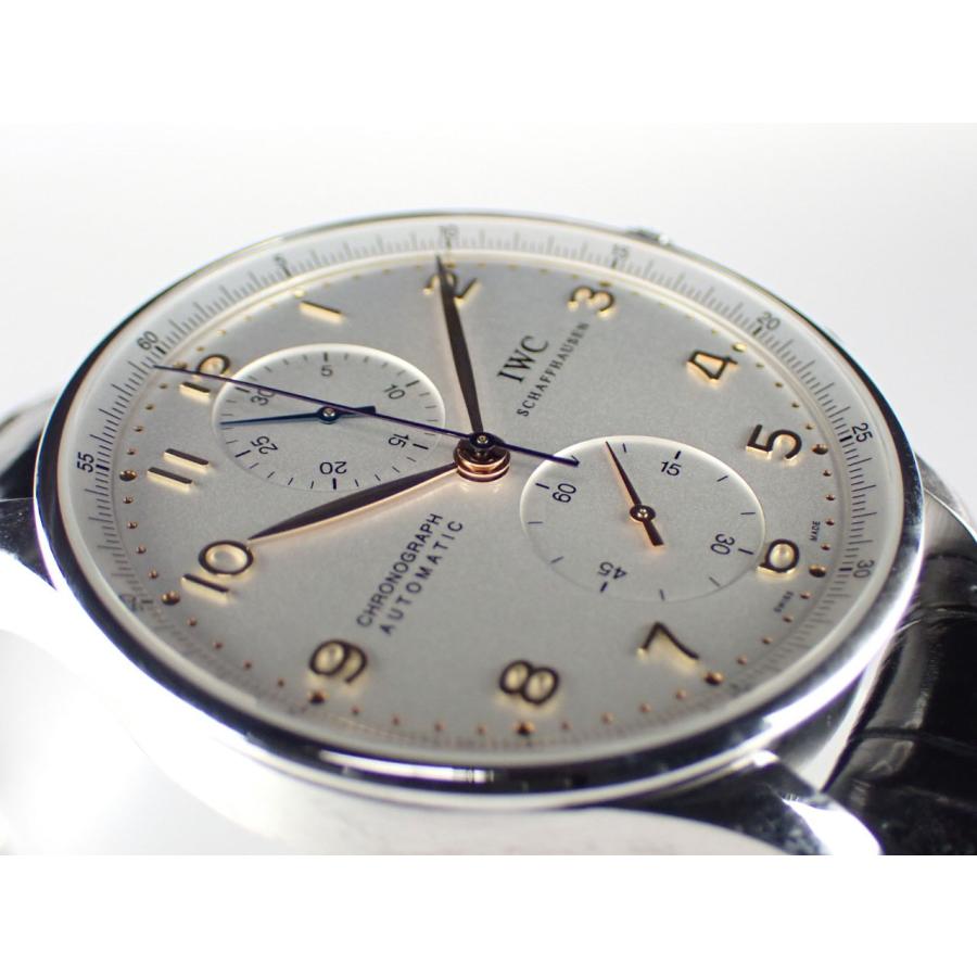IWC ポルトギーゼ クロノグラフ オートマティック ホワイト文字盤 IW371401 新品仕上げ済 | ポルトギーゼ | 01