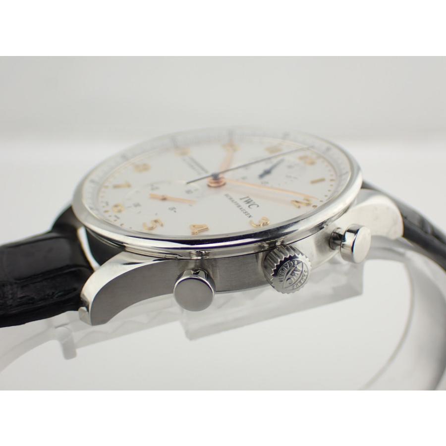 IWC ポルトギーゼ クロノグラフ オートマティック ホワイト文字盤 IW371401 新品仕上げ済 | ポルトギーゼ | 02