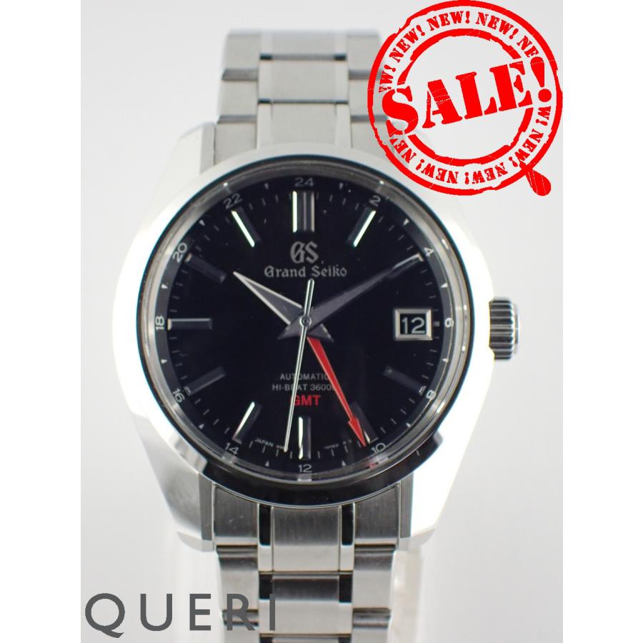 グランドセイコー ヘリテージコレクション 9Sメカニカルハイビート GMT ブラック文字盤 SBGJ203(9S86-00A0) 新品仕上げ済 | Grand Seiko