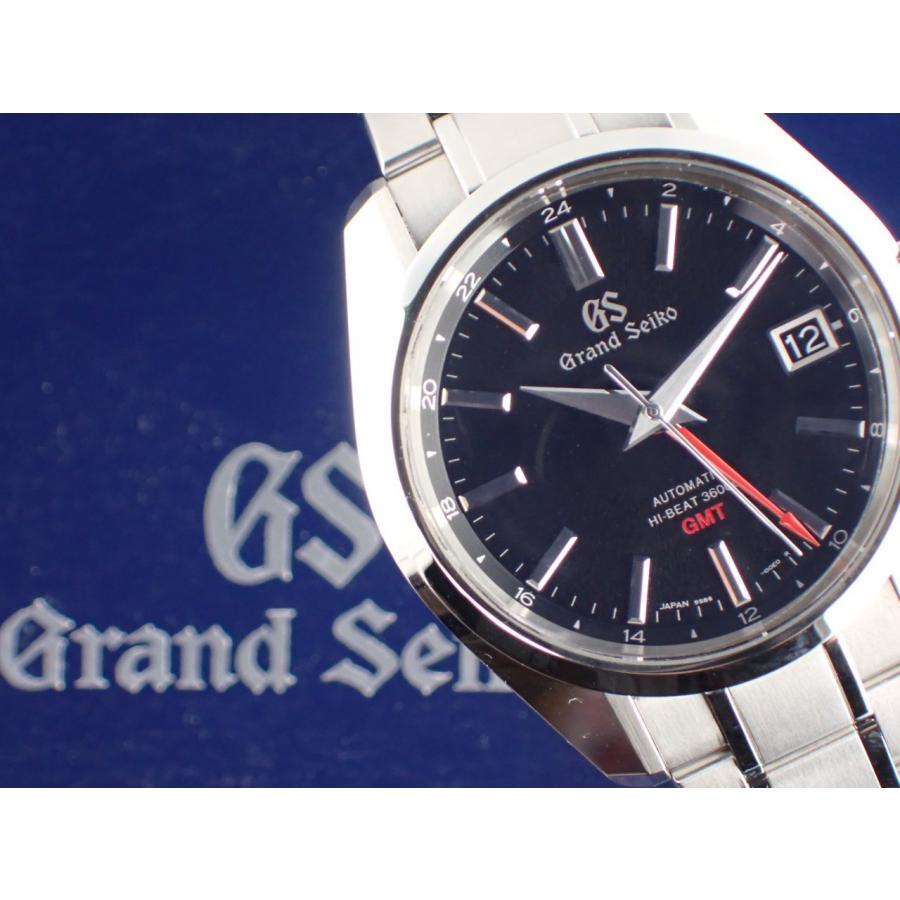 グランドセイコー ヘリテージコレクション 9Sメカニカルハイビート GMT ブラック文字盤 SBGJ203(9S86-00A0) 新品仕上げ済 | Grand Seiko | 11