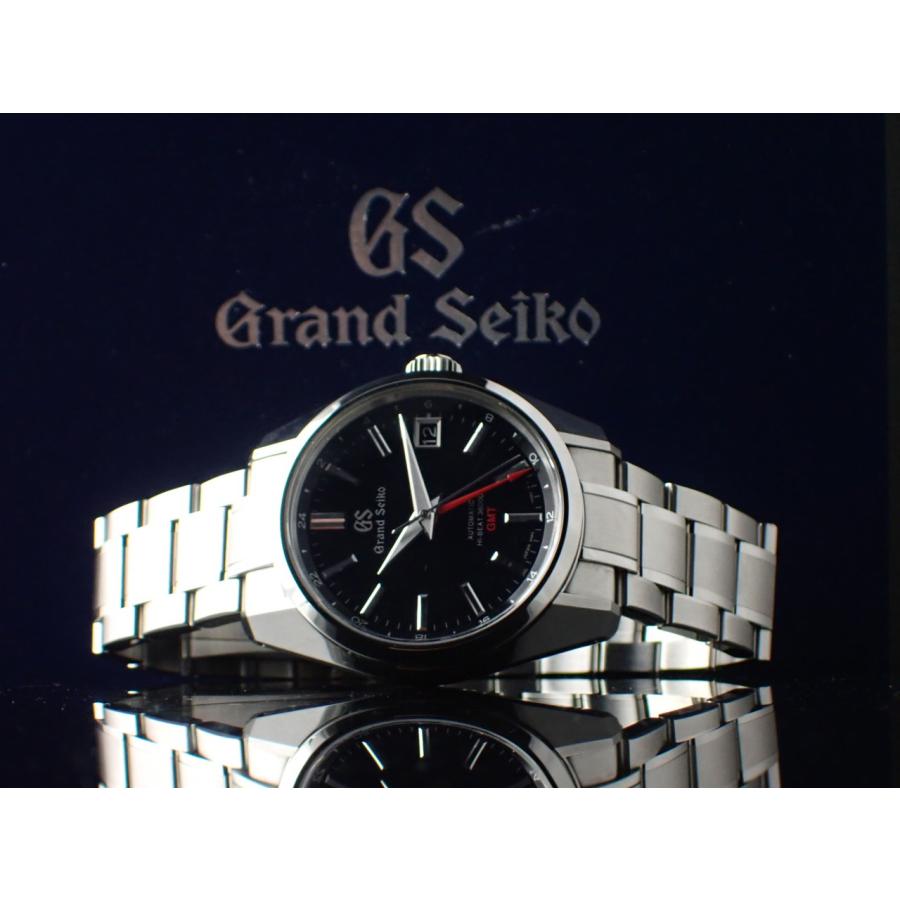 グランドセイコー ヘリテージコレクション 9Sメカニカルハイビート GMT ブラック文字盤 SBGJ203(9S86-00A0) 新品仕上げ済 | Grand Seiko | 12