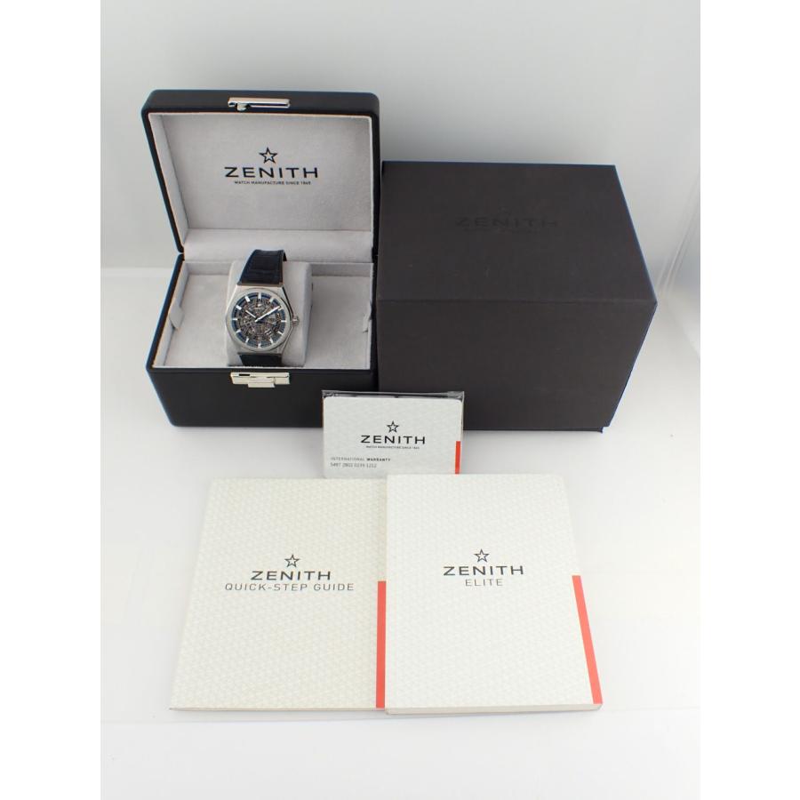 ゼニス デファイクラシック スケルトン文字盤 95.9000.670/78.R584 新品仕上げ済 | ZENITH（時計） | 11