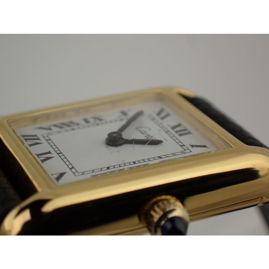 カルティエ 希少 初期 マストタンク SM 手巻き ホワイト文字盤 新品仕上げ済 | TANK（Cartier） | 13