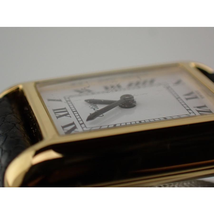 カルティエ 希少 初期 マストタンク SM 手巻き ホワイト文字盤 新品仕上げ済 | TANK（Cartier） | 14